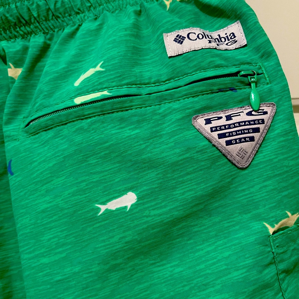 Columbia Men's PFG Backcast II Water Shorts Size Large 6” Inseam